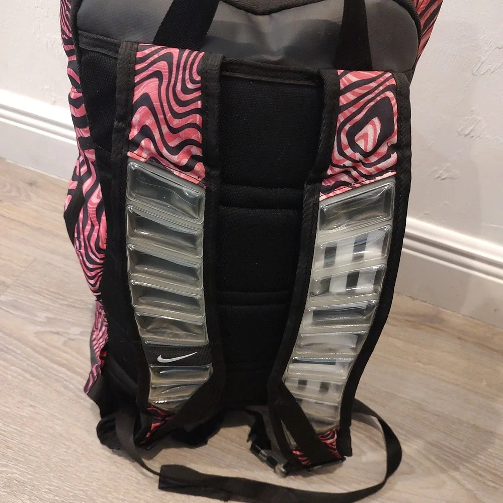 Nike Hoops Elite 32L Kay Yow Backpack HF6798-010 Pink Black Basketball Air Logo
